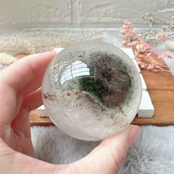 Garden Quartz Sphere - Picture 1 of 11